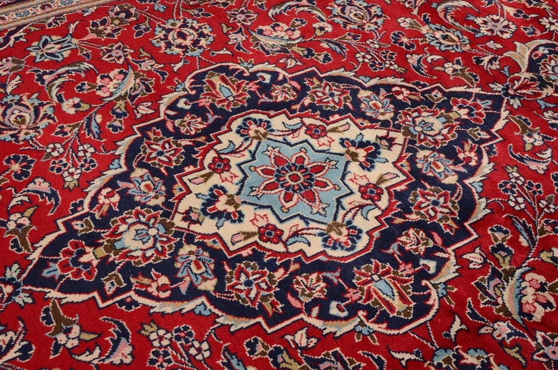 Perserteppich - Keshan 239 x 351 cm - rot