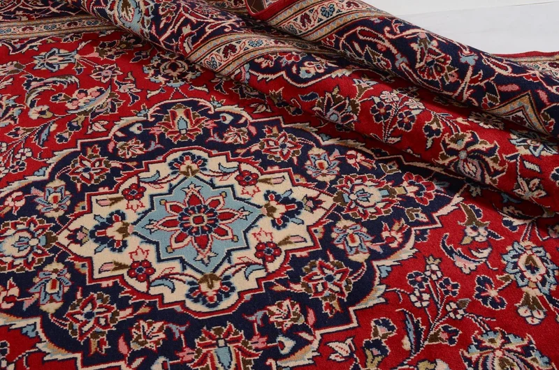 Perserteppich - Keshan 239 x 351 cm - rot