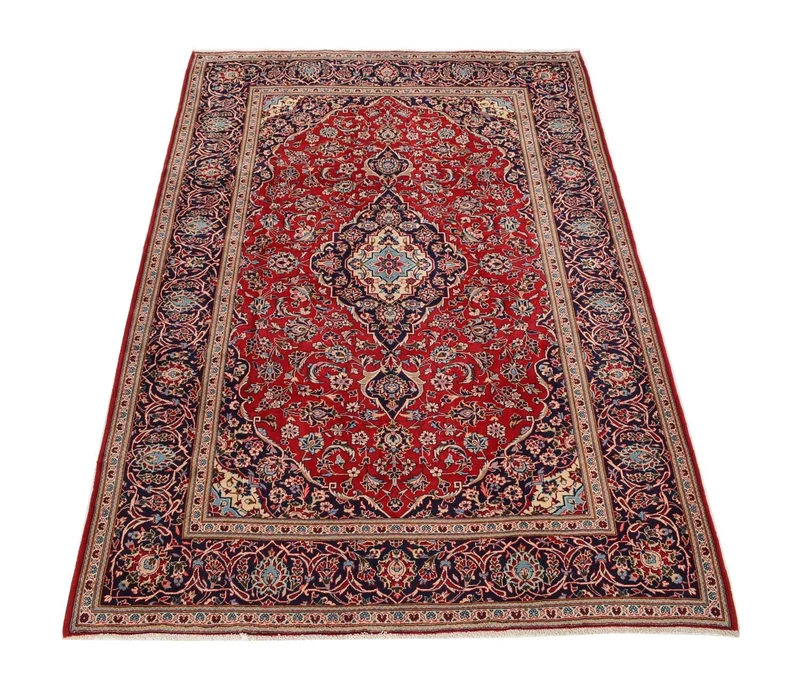 Perserteppich - Keshan 239 x 351 cm - rot
