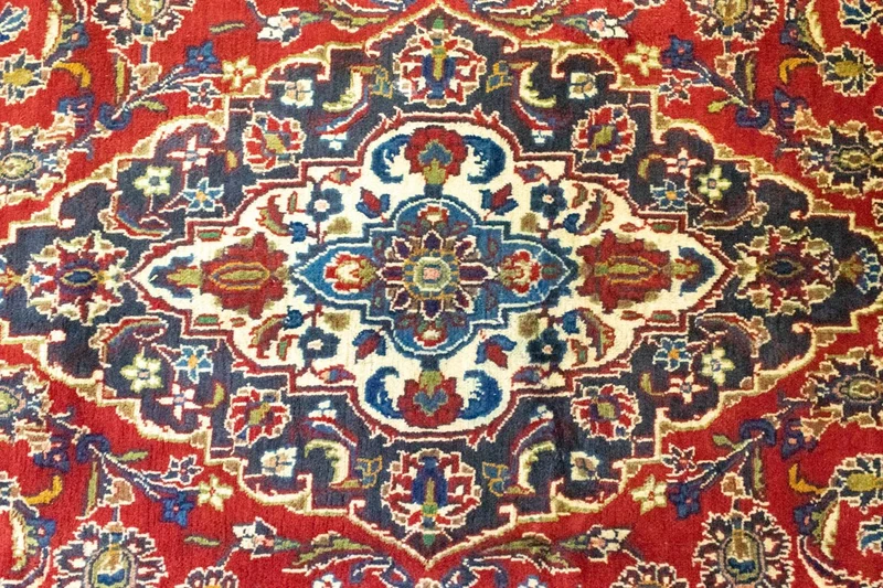 Perserteppich - Keshan 240 x 335 cm - rot