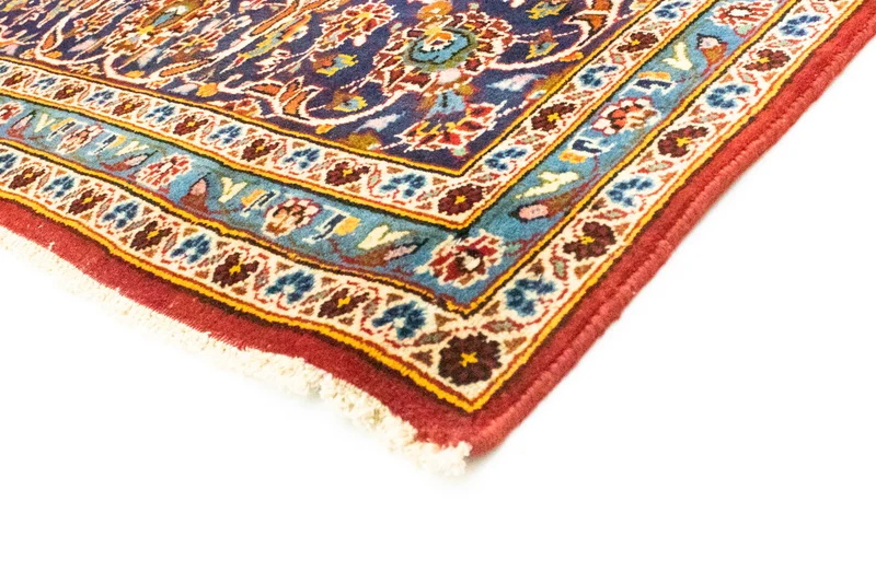Perserteppich - Keshan 251 x 362 cm - dunkelrot