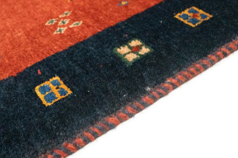 Gabbeh Teppich - Perser 85 x 190 cm - rot