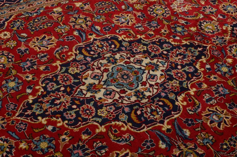 Perserteppich - Keshan 200 x 300 cm - rot