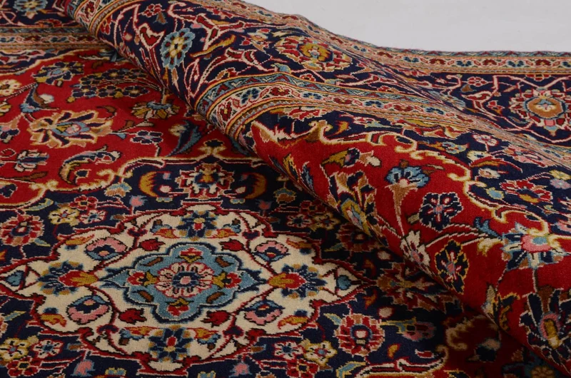 Perserteppich - Keshan 200 x 300 cm - rot