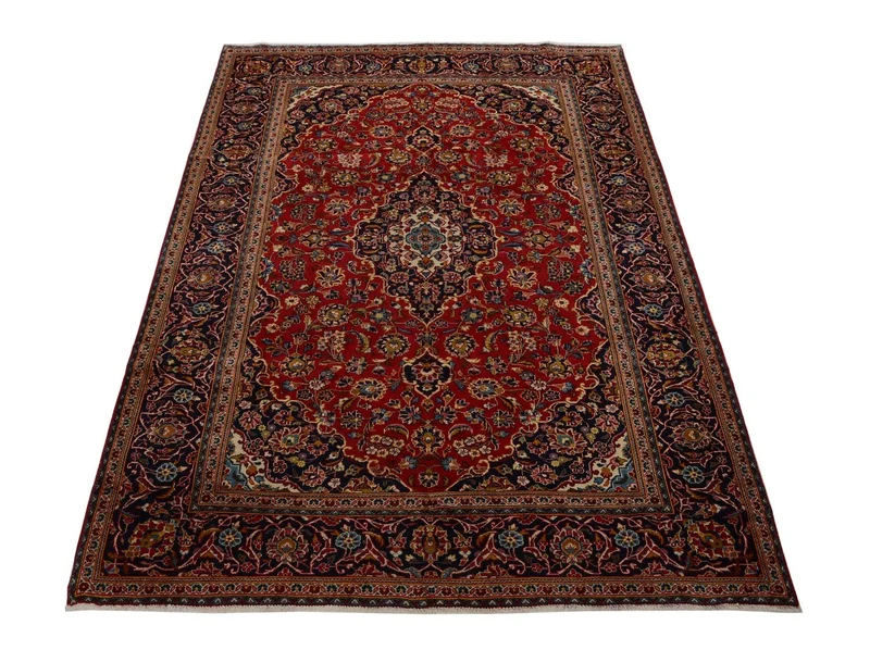 Perserteppich - Keshan 200 x 300 cm - rot