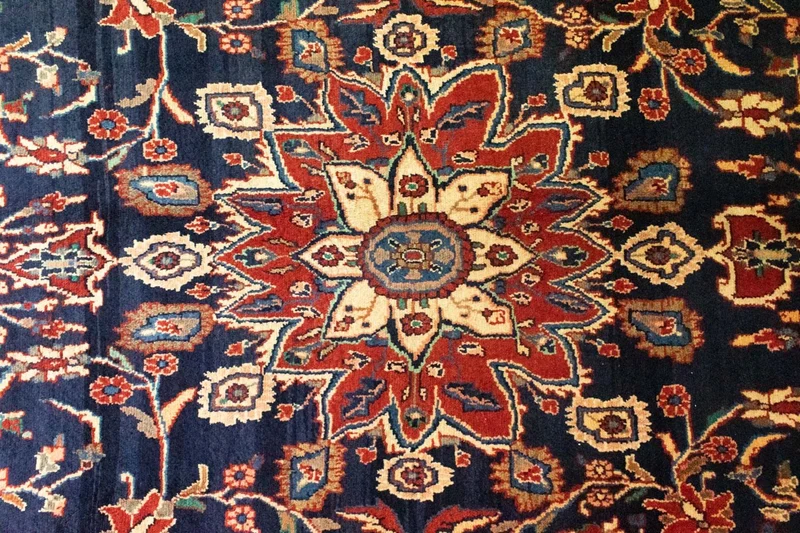 Perserteppich - Nomadic 203 x 317 cm - blau