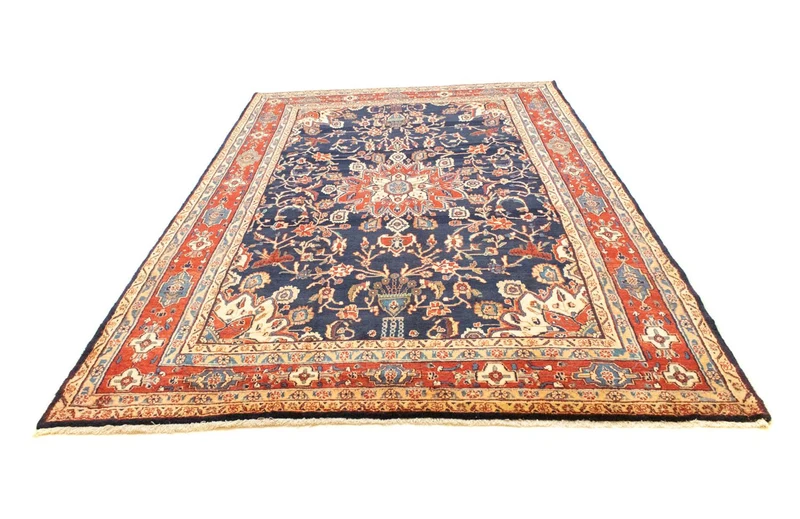 Perserteppich - Nomadic 203 x 317 cm - blau