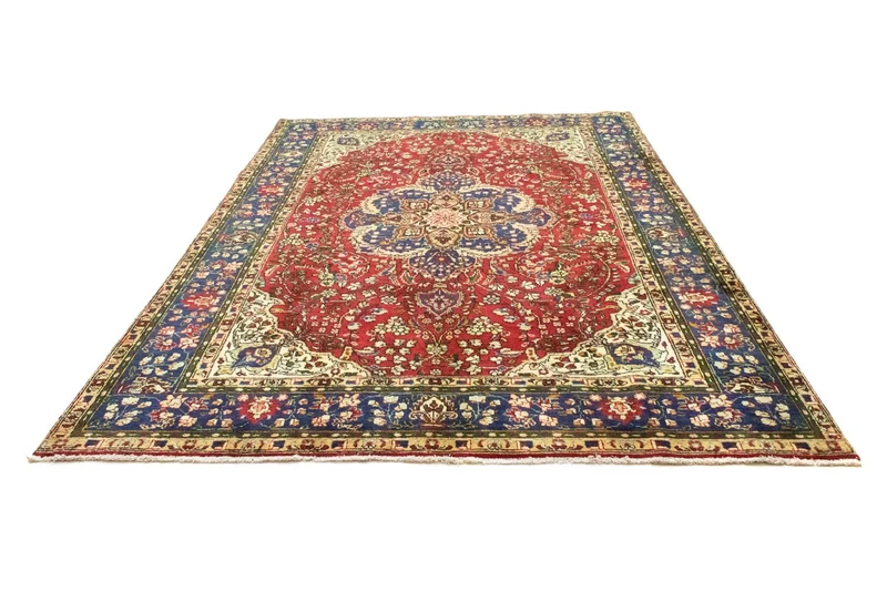 Perserteppich - Täbriz 212 x 302 cm - rot
