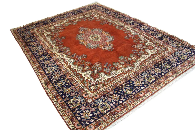 Orientteppich - Indus 240 x 302 cm - blau