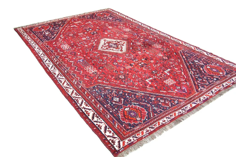 Perserteppich - Nomadic 175 x 274 cm - rot