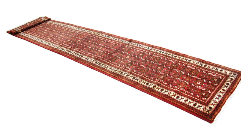 Perserteppich - Nomadic 93 x 470 cm - rot