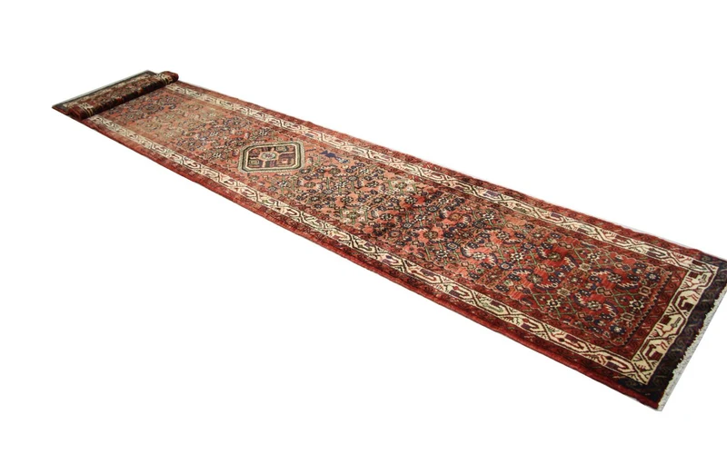 Perserteppich - Nomadic 85 x 470 cm - grau