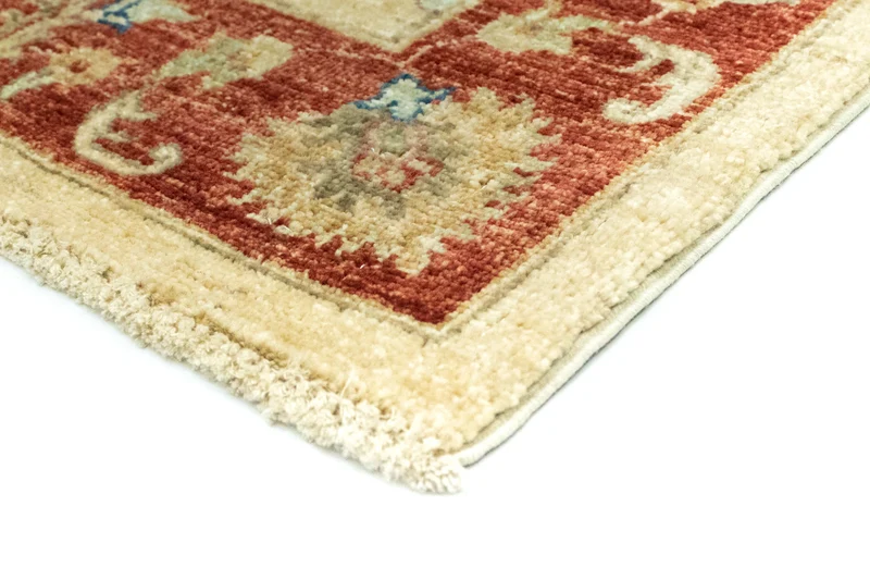 Ziegler Teppich 80 x 204 cm - hellbeige