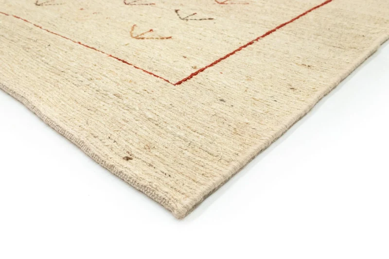 Gabbeh Teppich - Perser 144 x 195 cm - beige
