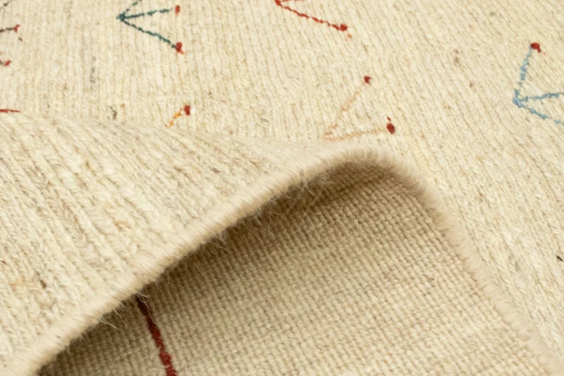 Gabbeh Teppich - Perser 144 x 195 cm - beige