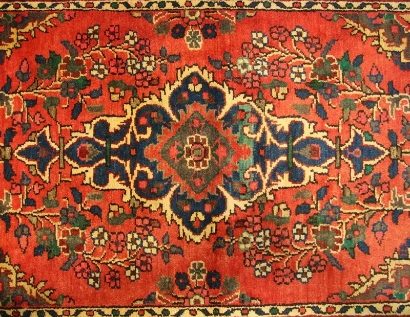 Perserteppich - Nomadic 113 x 453 cm - rot
