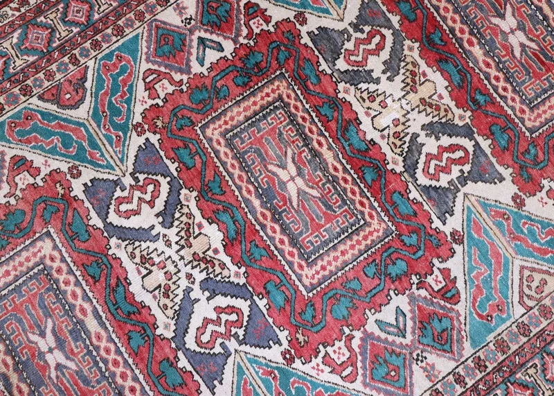 Afghan Teppich - Buchara 136 x 206 cm - beige