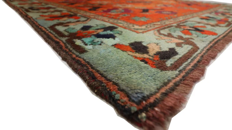 Orientteppich 133 x 210 cm - dunkelrot