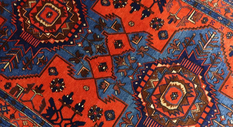 Perserteppich - Nomadic 122 x 187 cm - blau
