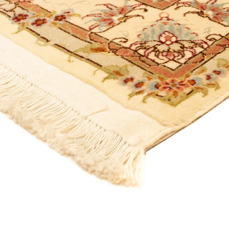 Perserteppich - Täbriz - Royal 100 x 152 cm Teppichbrücke - beige