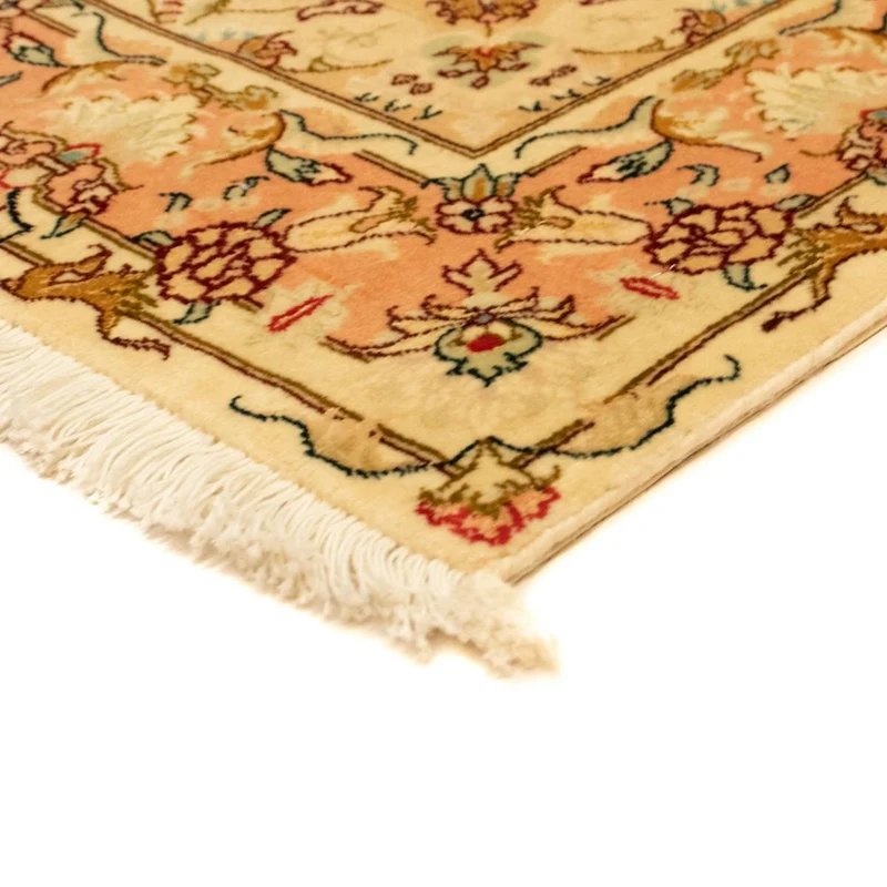 Perserteppich - Täbriz - Royal 101 x 150 cm Teppichbrücke - beige