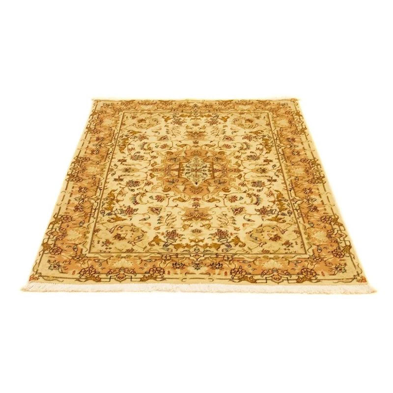 Perserteppich - Täbriz - Royal 101 x 150 cm Teppichbrücke - beige