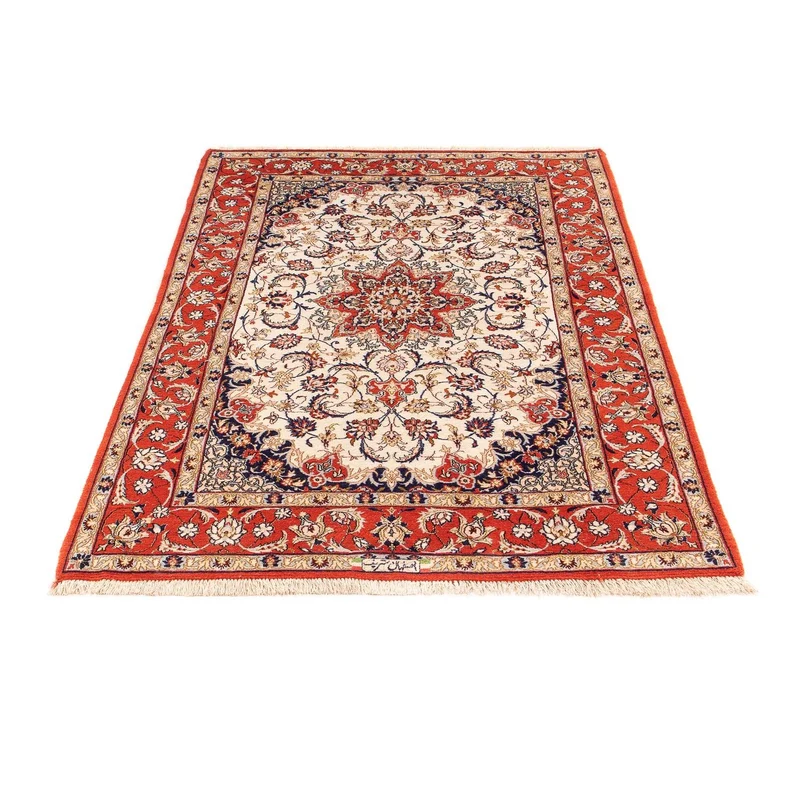 Perserteppich - Isfahan - Premium 110 x 166 cm - beige