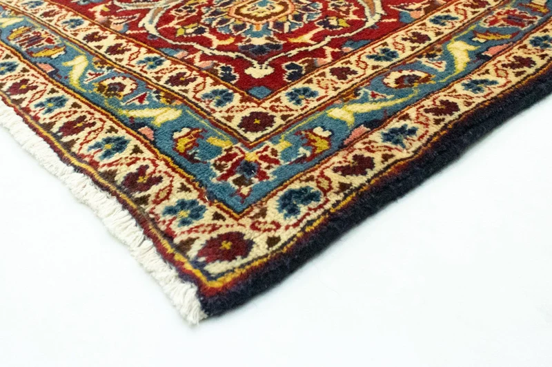 Perserteppich - Keshan 294 x 405 cm - blau