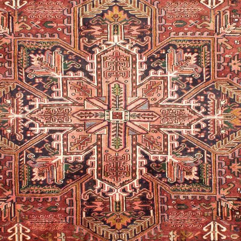 Perserteppich - Nomadic 190 x 293 cm - hellrot