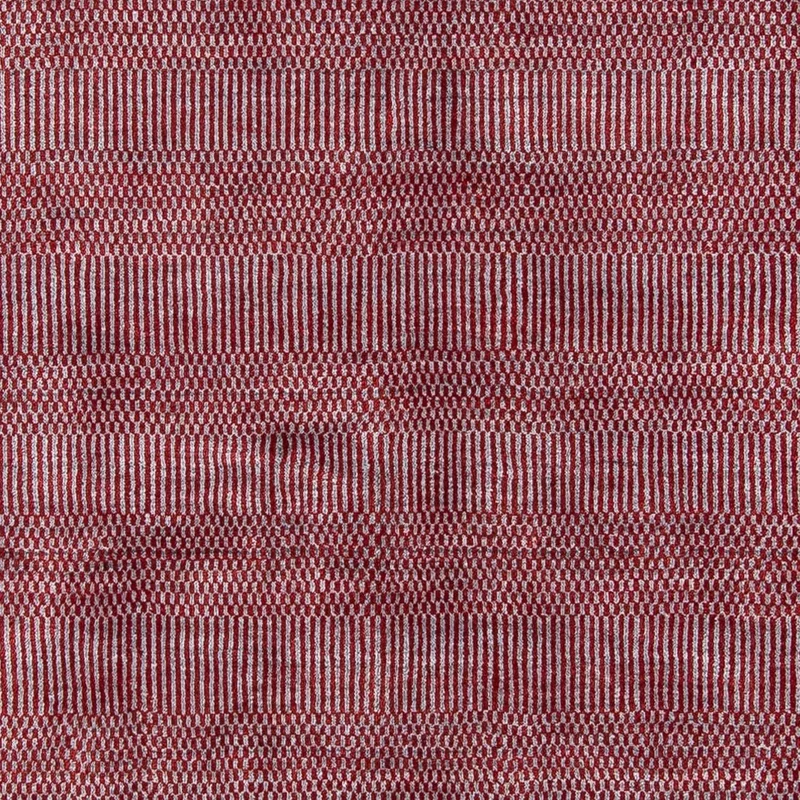 Designer Teppich 142 x 201 cm - rot