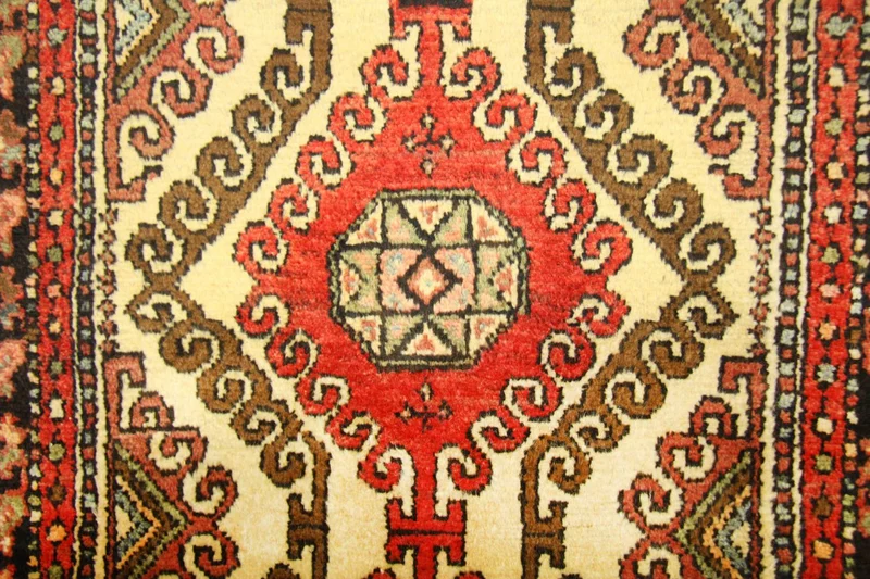 Perserteppich - Nomadic 80 x 406 cm - rot