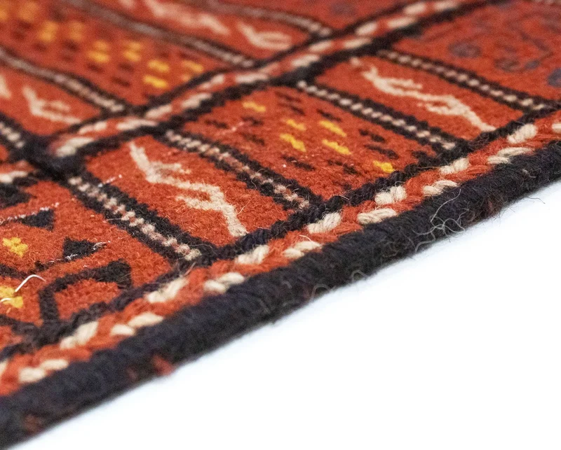 Kelim Teppich - Oriental 165 x 235 cm - braun