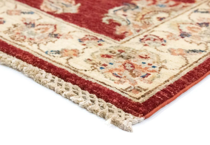 Ziegler Teppich 84 x 260 cm - rot
