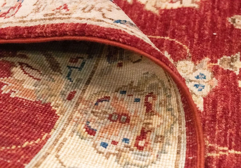 Ziegler Teppich 84 x 260 cm - rot