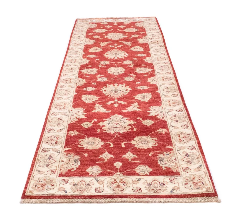 Ziegler Teppich 84 x 260 cm - rot