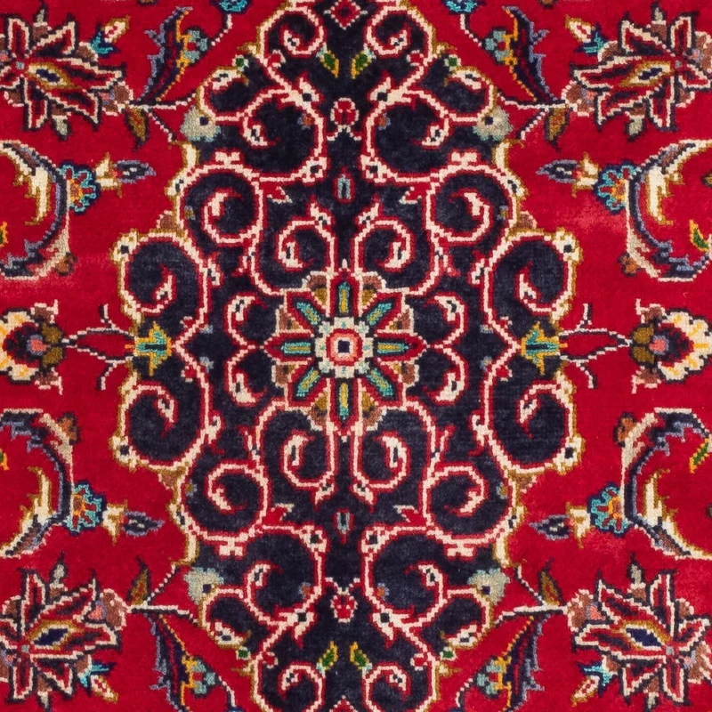 Perserteppich - Keshan 68 x 130 cm - rot