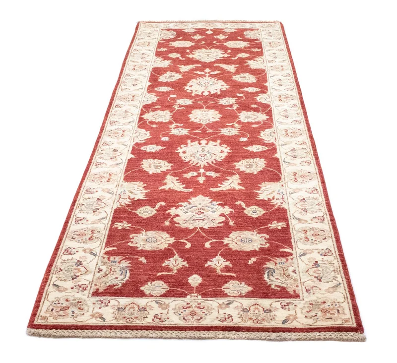 Ziegler Teppich 84 x 258 cm - rot