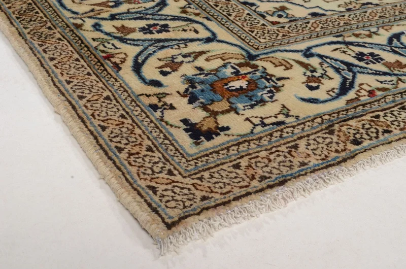 Perserteppich - Keshan 194 x 302 cm - beige