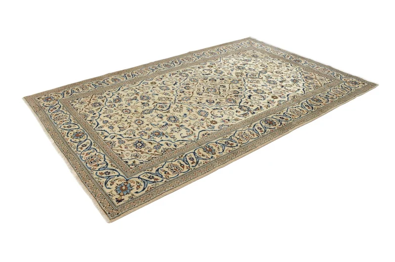 Perserteppich - Keshan 194 x 302 cm - beige