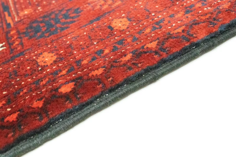 Afghan Teppich - Buchara 84 x 294 cm - dunkelrot