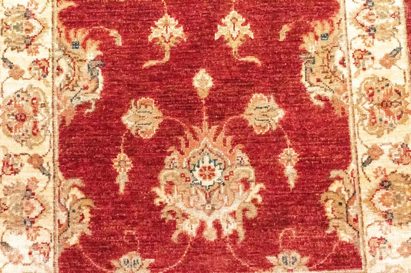 Ziegler Teppich 82 x 301 cm - rot