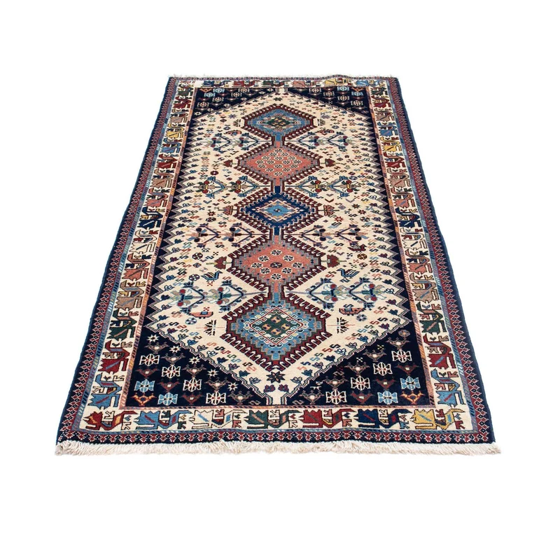 Perserteppich - Nomadic 82 x 195 cm - beige