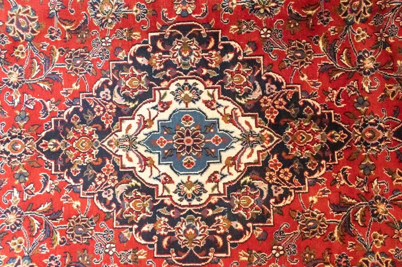 Perserteppich - Keshan 240 x 333 cm - rot