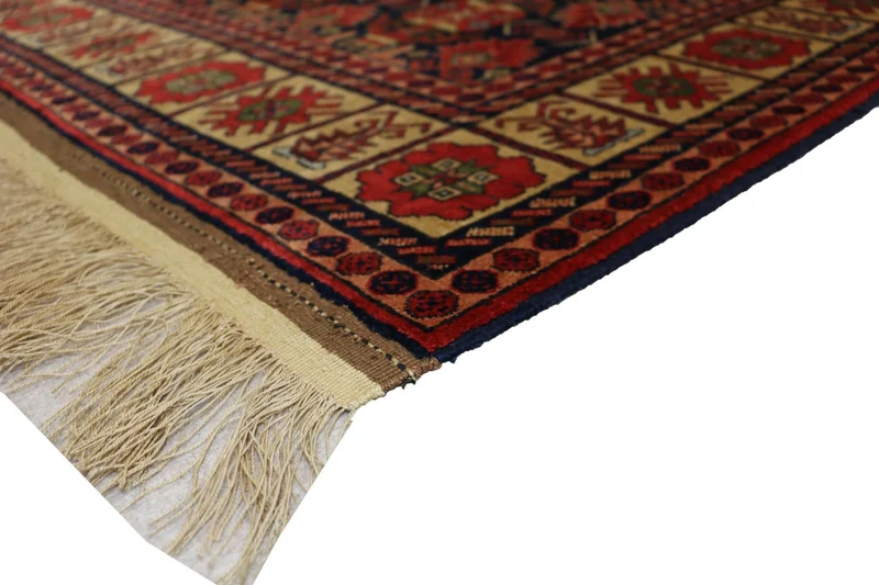 Afghan Teppich 121 x 182 cm - rot