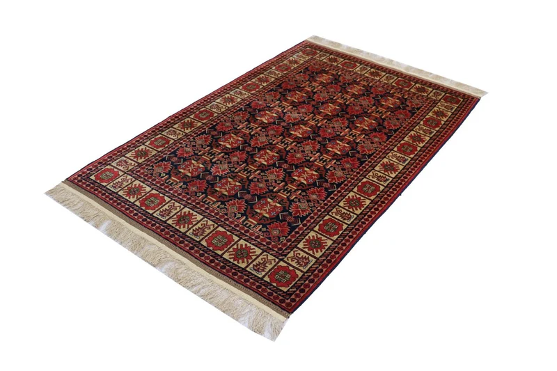 Afghan Teppich 121 x 182 cm - rot