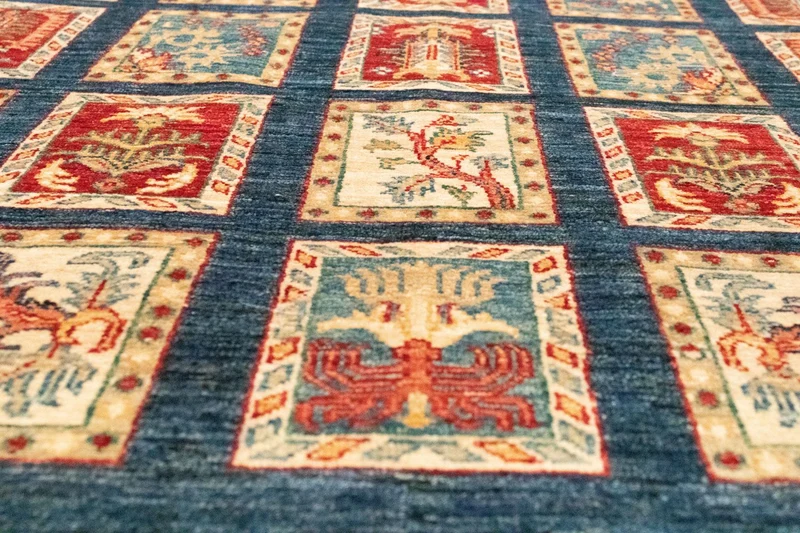Ziegler teppich - Bachtiari 150 x 206 cm - blau