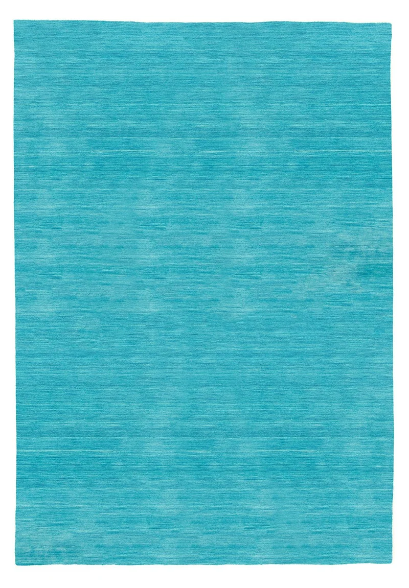 Gabbeh Teppich - Loribaft Softy 300 x 400 cm - türkis