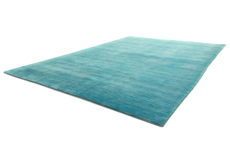 Gabbeh Teppich - Loribaft Softy 300 x 400 cm - türkis