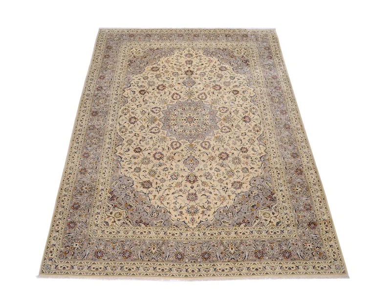 Perserteppich - Keshan 253 x 351 cm - beige