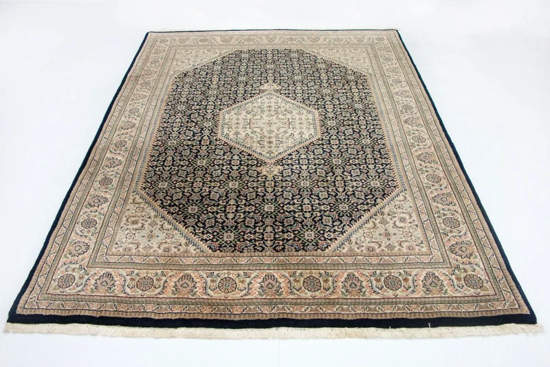 Orientteppich - Bidjar - Indus 196 x 248 cm - dunkelblau